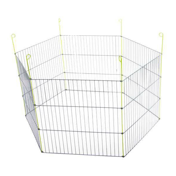 Voltrega Εξάγωνο Πάρκο Εκπαίδευσης Σκύλου 60x61cm +Δώρο 2 Μπολ Αξίας 15,00€