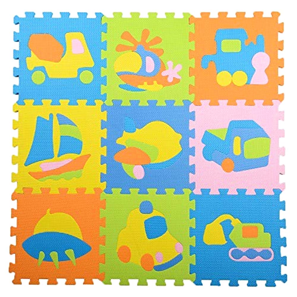 Zita Toys Παζλ Δαπέδου Με Οχήματα – 10 Τεμάχια (008.CB-114)