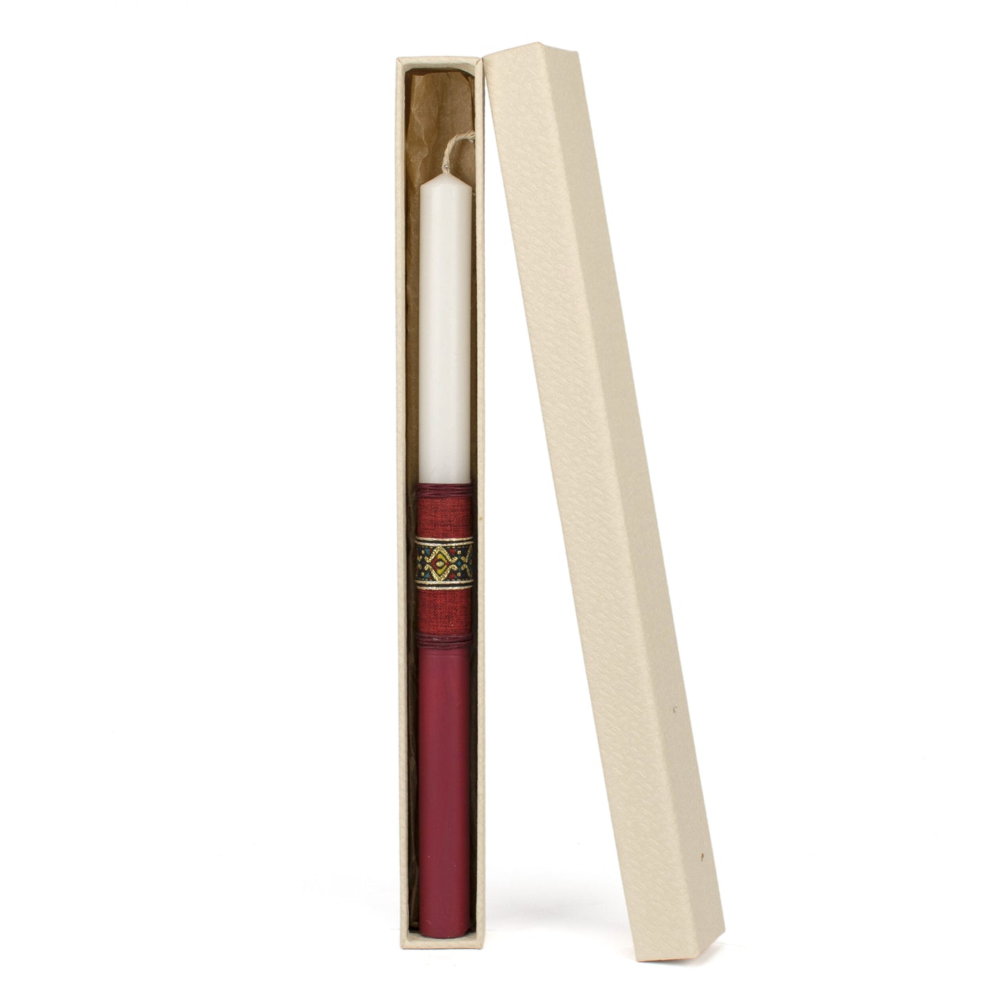 064KOKKINO ΣΤΡΟΓΓΥΛΗ ΛΑΜΠΑΔΑ ΔΙΧΡΩΜΗ