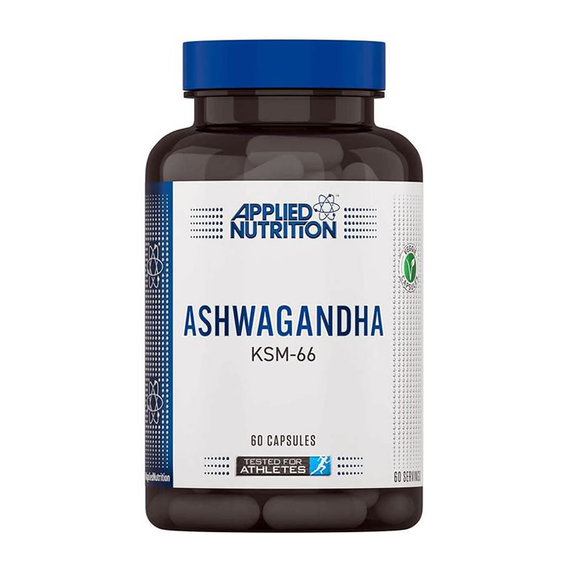 APPLIED NUTRITION Ashwagandha KSM-66 / 60 Caps