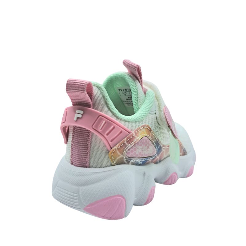Fila Memory Nola 2V 7YF51007-199 Αθλητικό σε ύφασμα για κορίτσι Λευκό