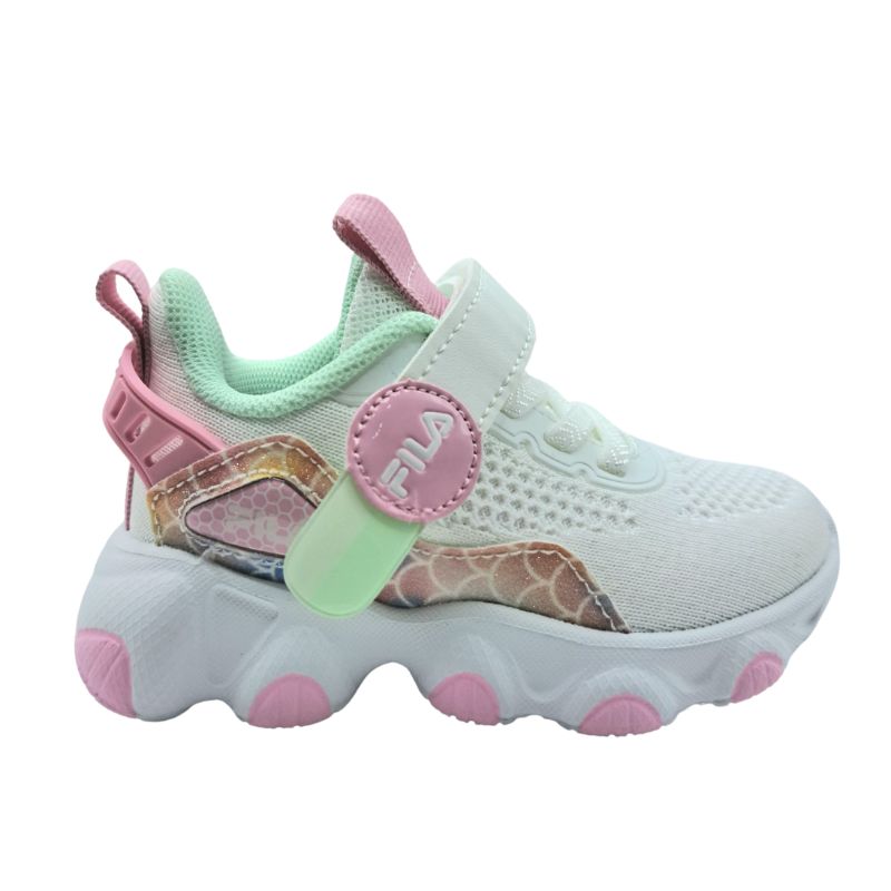 Fila Memory Nola 2V 7YF51007-199 Αθλητικό σε ύφασμα για κορίτσι Λευκό