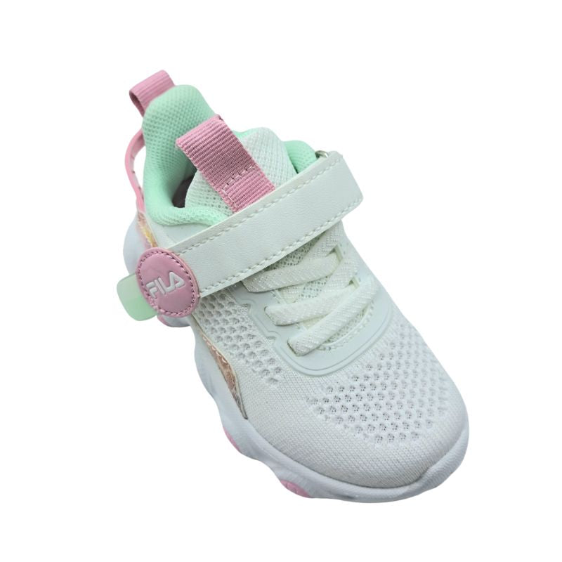 Fila Memory Nola 2V 7YF51007-199 Αθλητικό σε ύφασμα για κορίτσι Λευκό