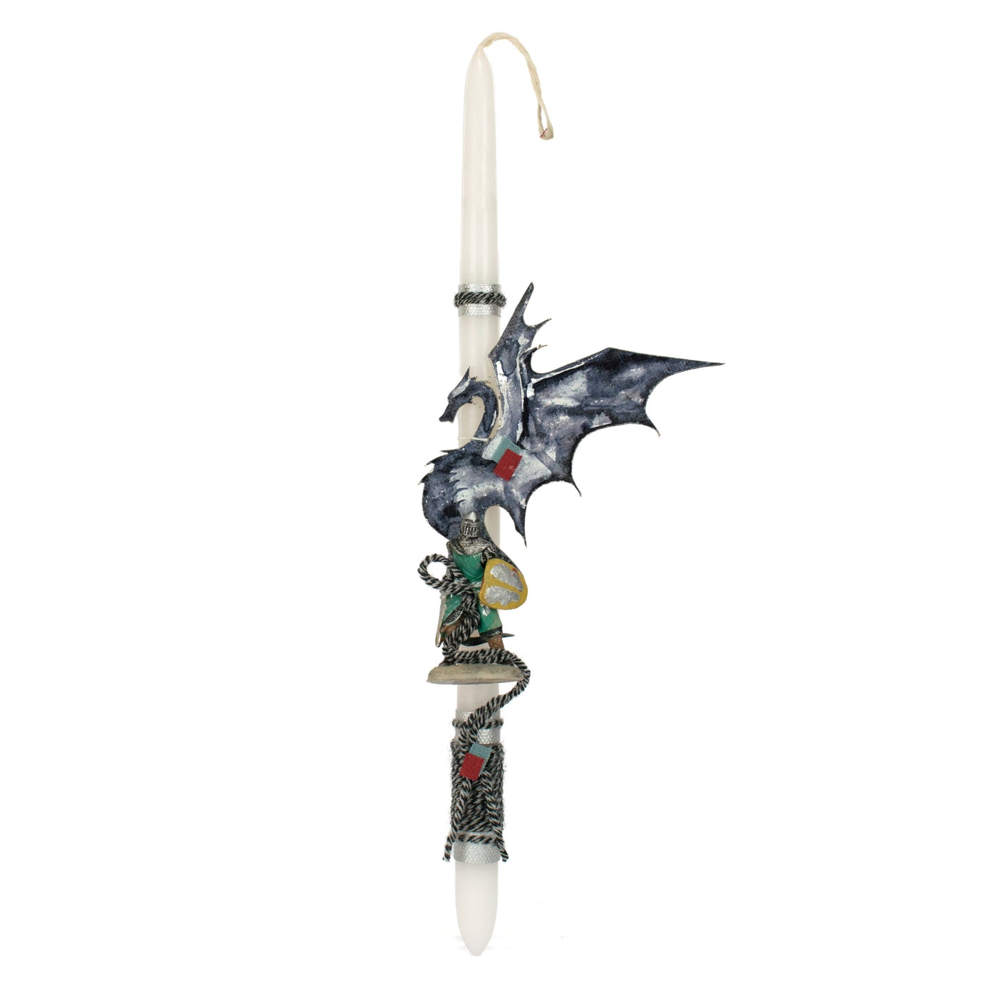 187-λαμπάδα ιππότης δράκος