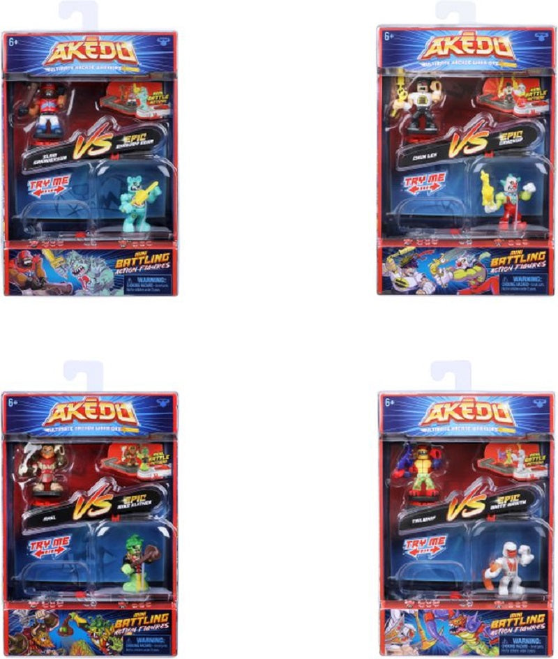 Akedo S1 Versus Pack-4 Σχέδια (AKE01000)
