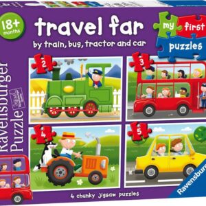 Παιδικό Puzzle My First Travel Far 14pcs για 1.5+ Ετών Ravensburger