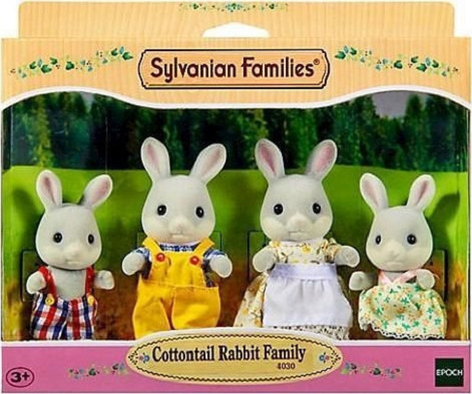 Epoch Toys Παιχνίδι Μινιατούρα Sylvanian Families Cottontail Rabbit Family για 3+ Ετών