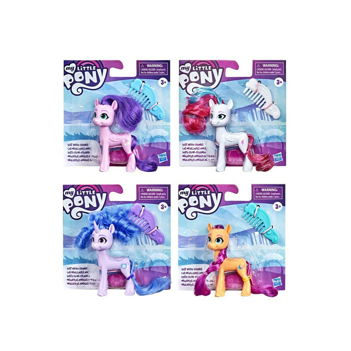 Hasbro Παιχνίδι Μινιατούρα My Little Pony A New Generation Best Movie Friends