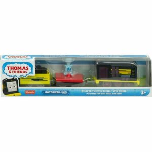 FISHER PRICE – THOMAS & FRIENDS ΜΗΧΑΝΟΚΙΝΗΤΑ ΤΡΕΝΑ ΜΕ 2 ΒΑΓΟΝΙΑ 3 ΣΧΕΔΙΑ (HFX97)
