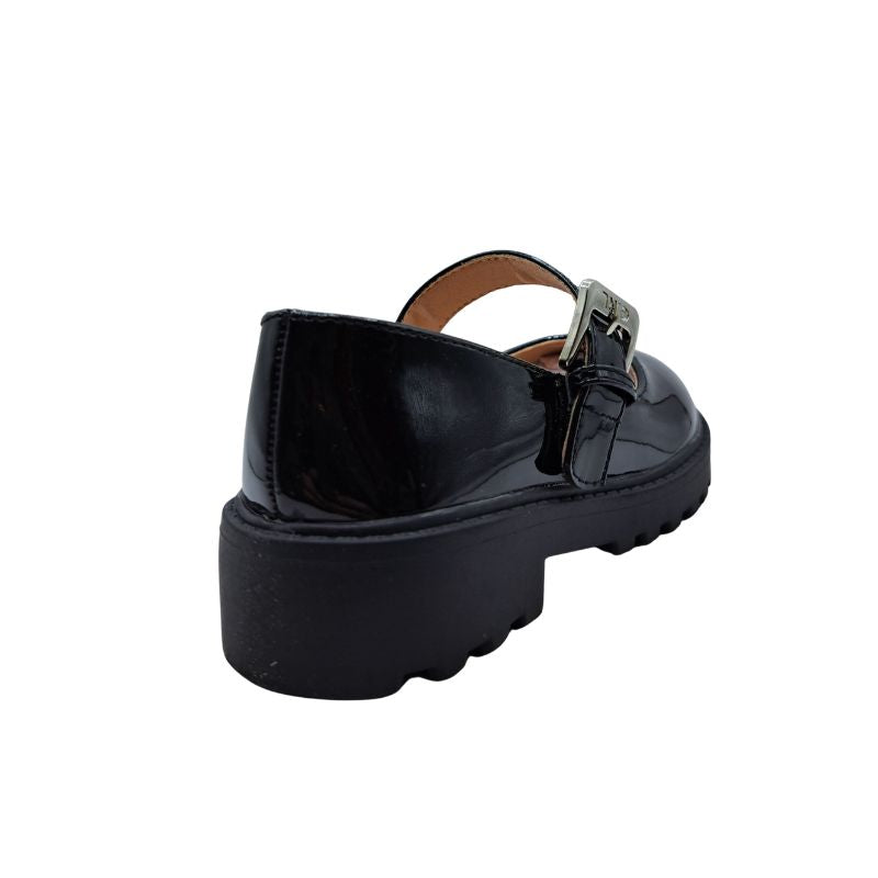 Alegria shoes 122504W Μπαρέτα ανατομική σε συνθετικό υλικό σε λουστρίν Μαύρο