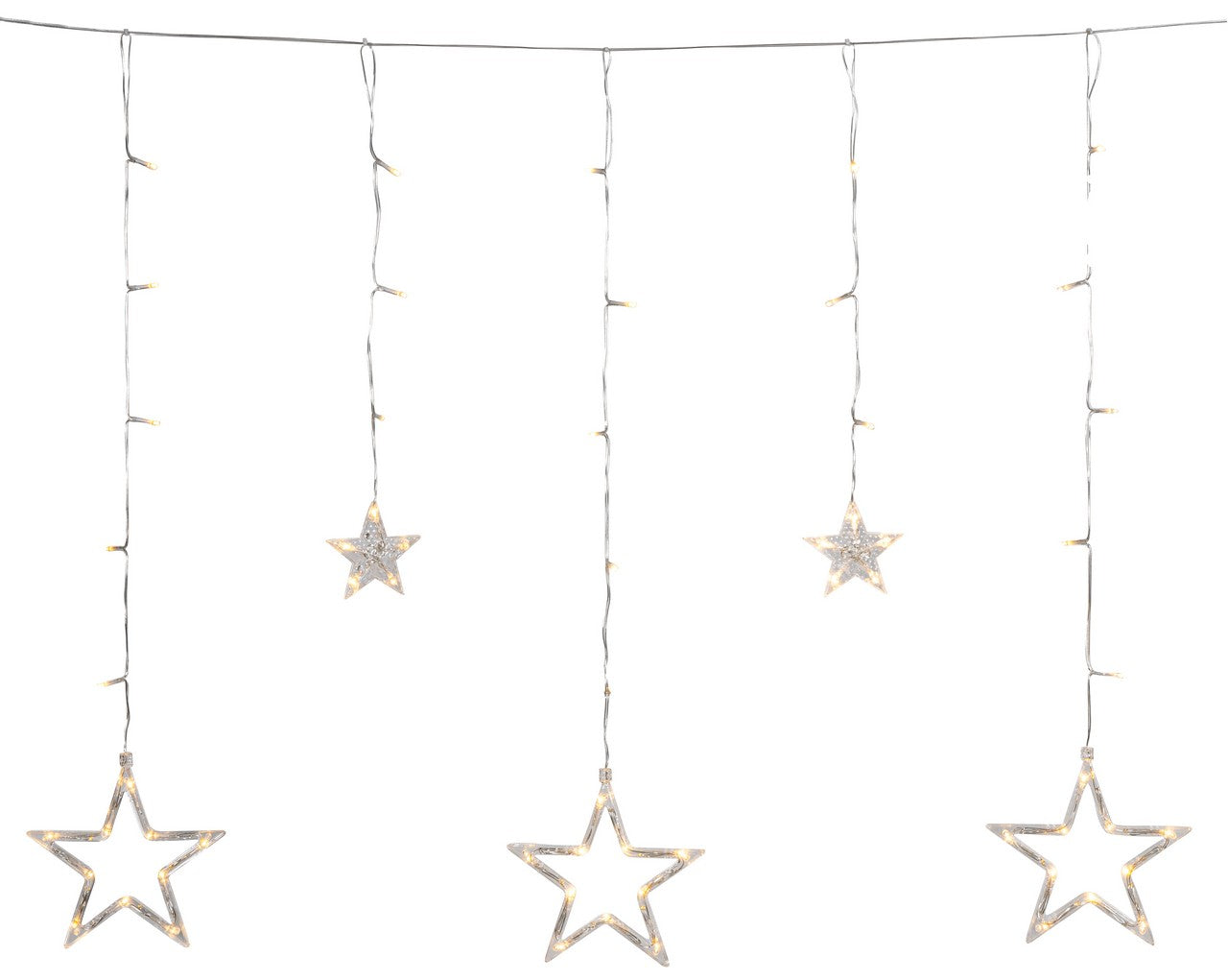 138 Led Ασύμμετρη Κουρτίνα Με Πρόγραμμα ,Μετασχηματιστή Ip44 Και Διακοσμητικές Φιγούρες ,Διάφανο Καλώδιο / Θερμό Λαμπάκι 250 x 85cm