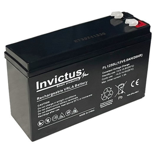 12-5 ΜΠΑΤΑΡΙΑ ΜΟΛΥΒΔOY 12V 5Ah 151x50x95mm