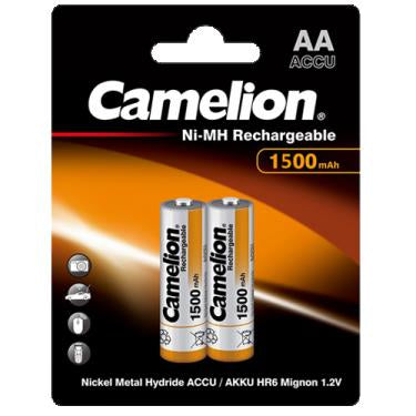 1.2V 1500mAh AA ΜΠΑΤΑΡΙΑ NiMH ΕΠΑΝΑΦΟΡΤΙΖΟΜΕΝΗ CAMELION