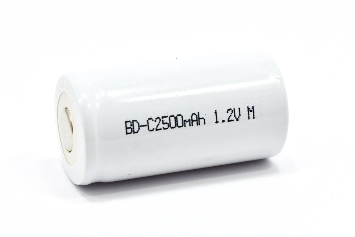 1.2V 2500mAh C SIZE ΜΠΑΤΑΡΙΑ NiCd ΕΠΑΝΑΦΟΡΤΙΖΟΜΕΝΗ