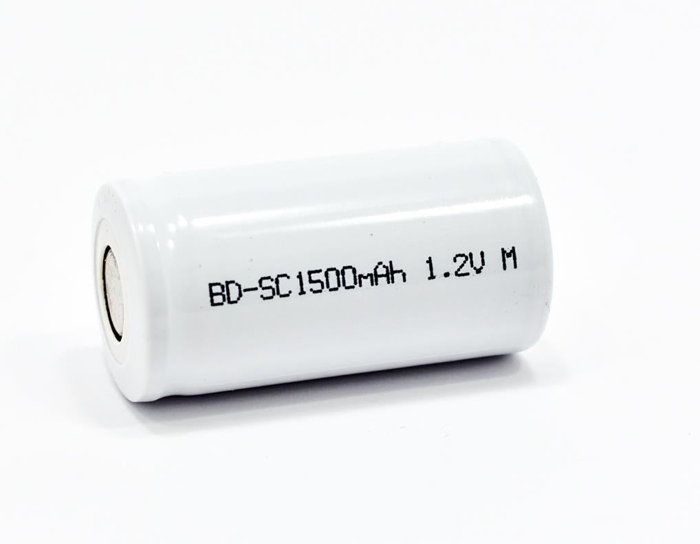 1.2V 1500mAh SC ΜΠΑΤΑΡΙΑ NiCd ΕΠΑΝΑΦΟΡΤΙΖΟΜΕΝΗ BYD