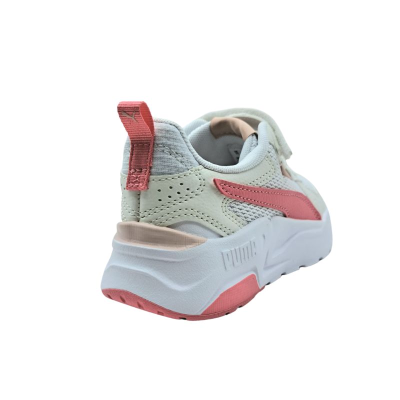 Puma Trinity Lite AC+PS 391480 16 Αθλητικό Sneaker για κορίτσι σε συνθετικό δέρμα και ύφασμα Ροζ-Λευκό\Ζαχαρί