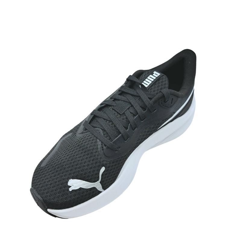 Puma Pounce Lite Jr 401512 01 Sneaker Unisex σε ύφασμα Μάυρο