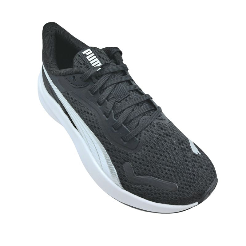 Puma Pounce Lite Jr 401512 01 Sneaker Unisex σε ύφασμα Μάυρο