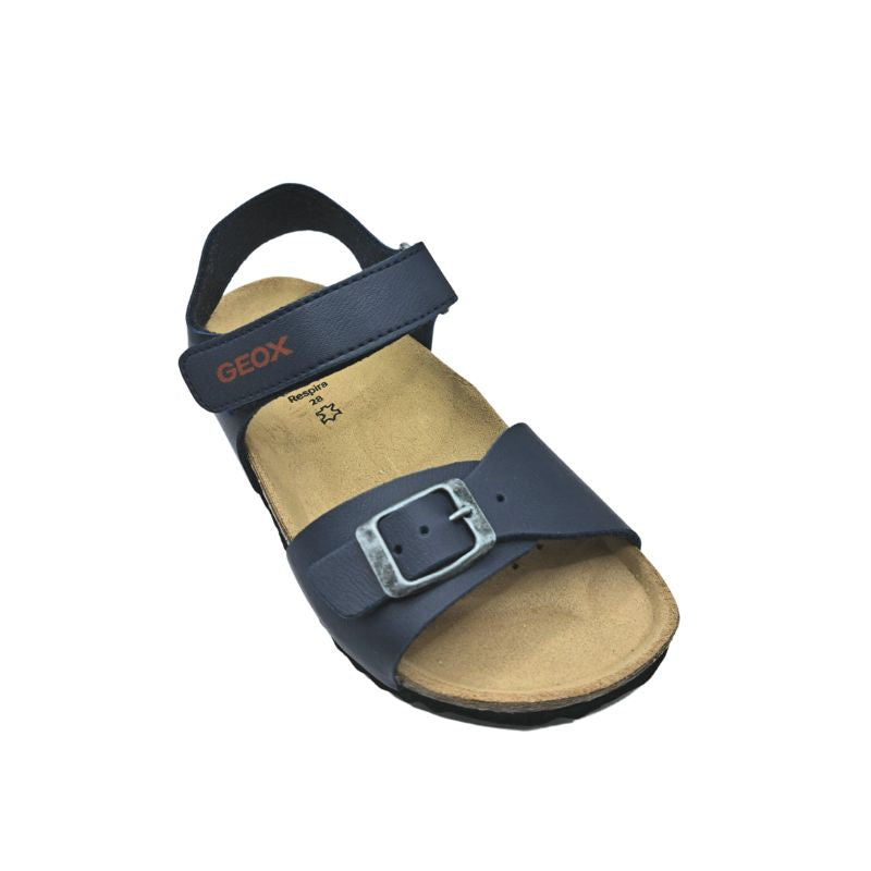 Geox J Ghita Boy J028LB 00054 C0735 Πέδιλο για αγόρι Μπλέ