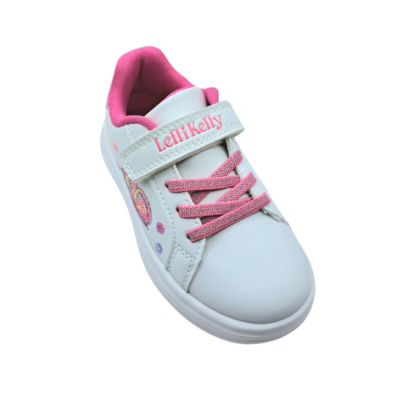 Lelli Kelly LKAA4752 (A00-BI01) Cinzia 2 Sneaker για κορίτσι σε συνθετικό δέρμα Λευκό