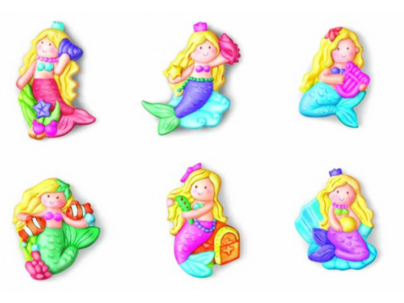 4M Κατασκευή Γοργόνες Μαγνητάκια/Καρφίτσα 3526