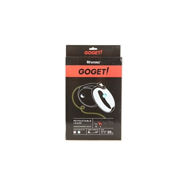 GoGet Αυτόματος Οδηγος 3m Μπλε Μέχρι 15Kg Κορδόνι + Δώρο Λιχουδιές