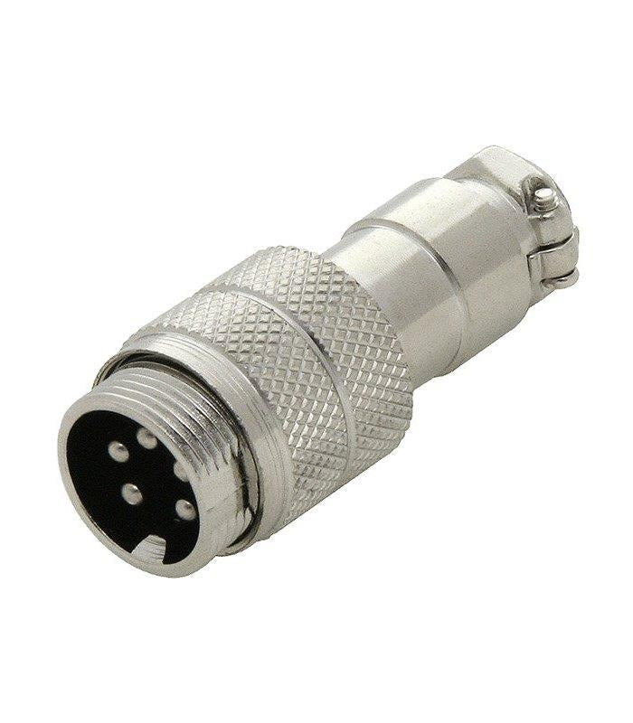 5pin ΦΙΣ ΜΙΚΡΟΦΩΝΙΚΟ ΑΡΣΕΝΙΚΟ ΓΙΑ ΚΑΛΩΔΙΟ GX16