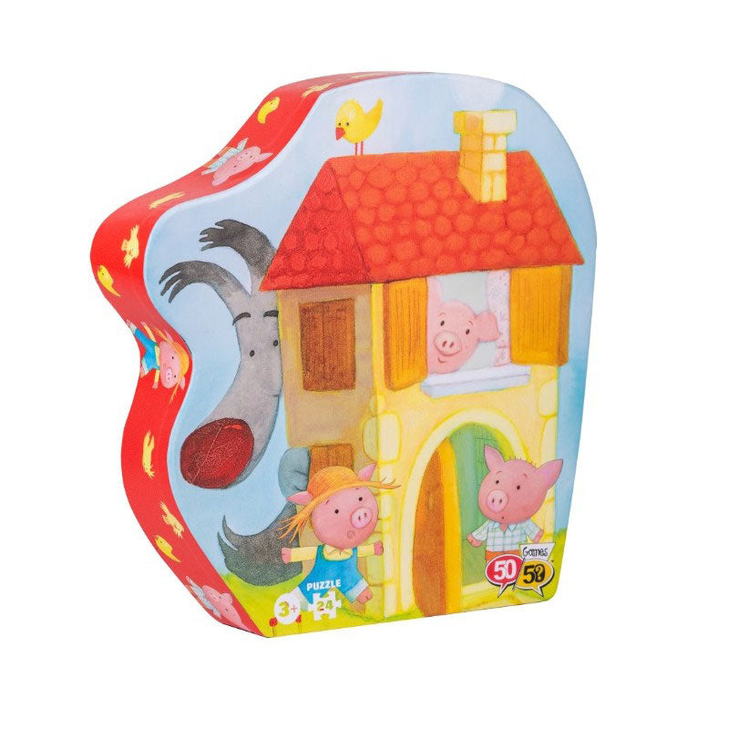 50 50 Games Παζλ Τρία Γουρουνάκια 24 Τεμ. 505306