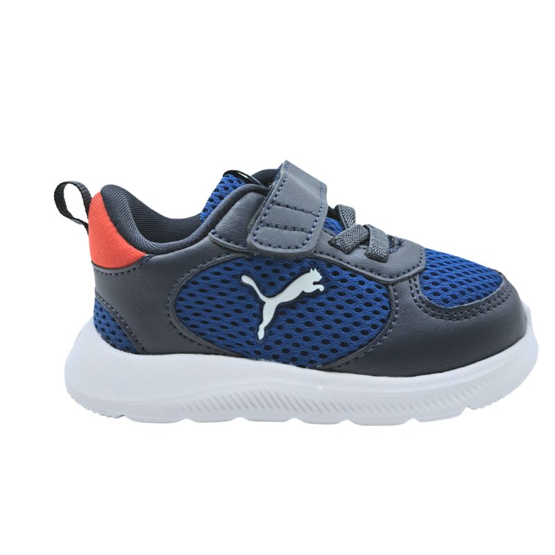 Puma Fun Racer 2 AC+Inf 400581 01 Αθλητικό για αγόρι σε συνθετικό δέρμα και ύφασμα New navy-Λευκό-Clyde Royal