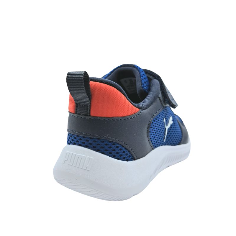 Puma Fun Racer 2 AC+Ps 400580 01 Αθλητικό για αγόρι σε συνθετικό δέρμα και ύφασμα New navy-Λευκό-Clyde Royal