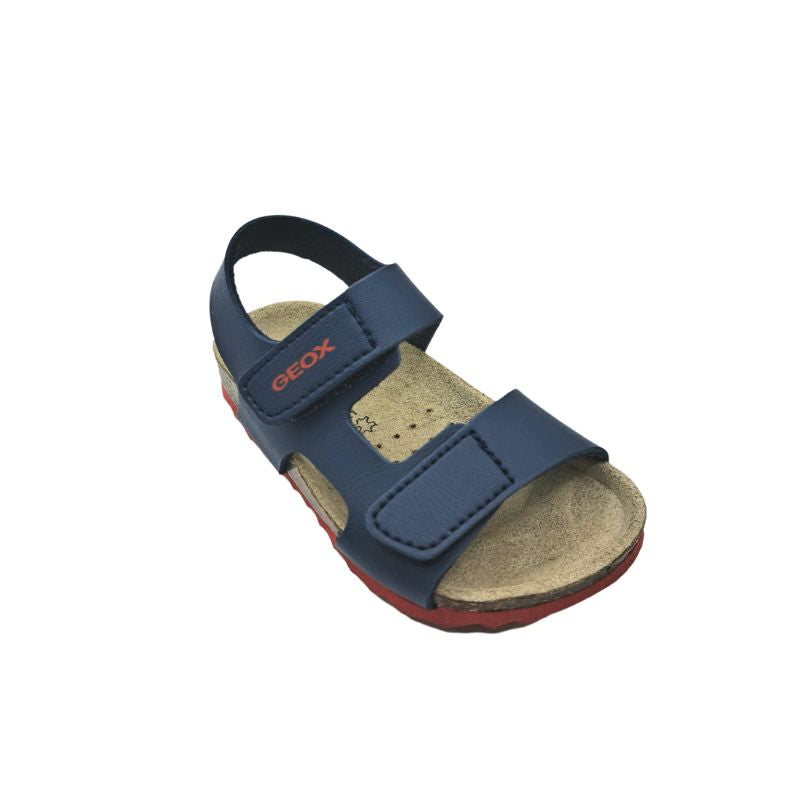 Geox B Sandal Chalki Boy B552QB 000BC C0735A Πέδιλο για αγόρι Navy-Red