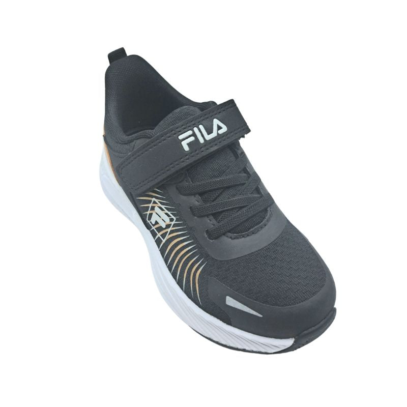 Fila Memory Arrow V 3AF51016-095 Αθλητικό Sneaker για κορίτσι σε συνθετικό δέρμα και ύφασμα Χρυσό-Bronze\Μάυρο