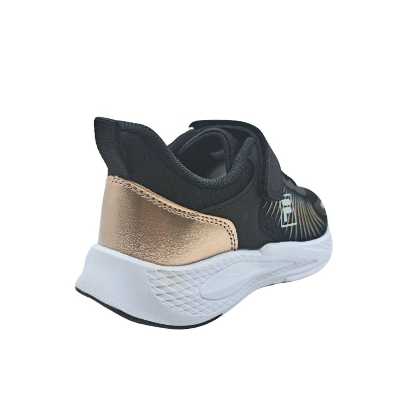 Fila Memory Arrow V 3AF51016-095 Αθλητικό Sneaker για κορίτσι σε συνθετικό δέρμα και ύφασμα Χρυσό-Bronze\Μάυρο