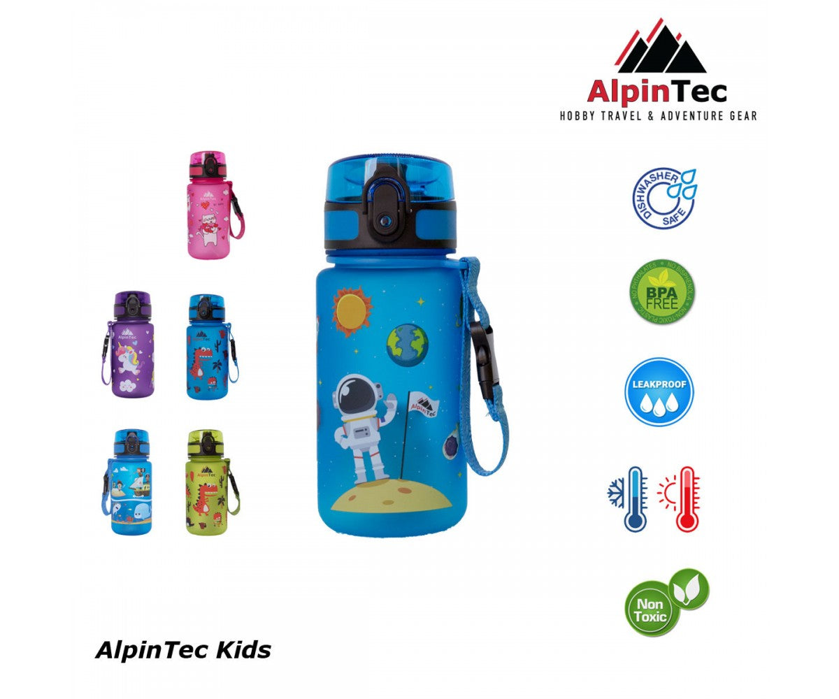 AlpinTec Παγούρι space 350ml Kids γαλάζιο C-350BE-2