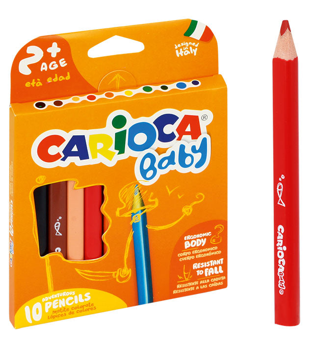 ADVENTUROUS PENCILS 2+ ΕΤΩΝ 10 ΧΡΩΜΑΤΩΝ