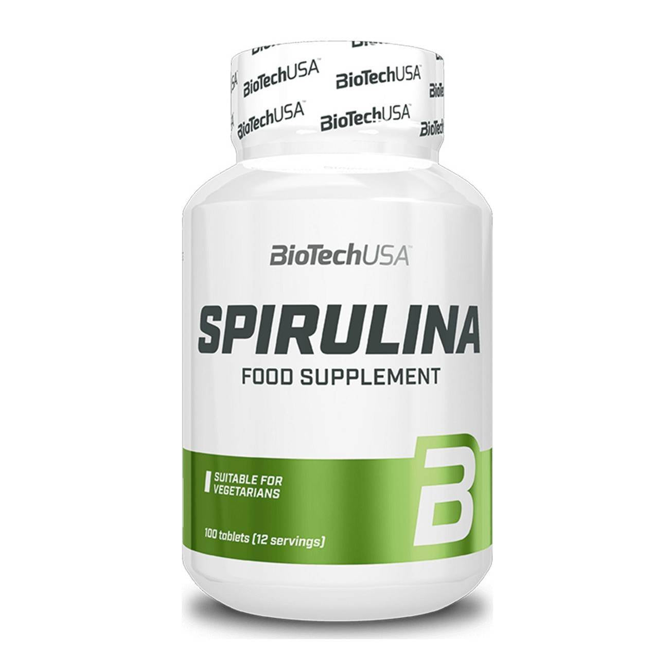 BioTech USA Spirulina 100 Tabs
