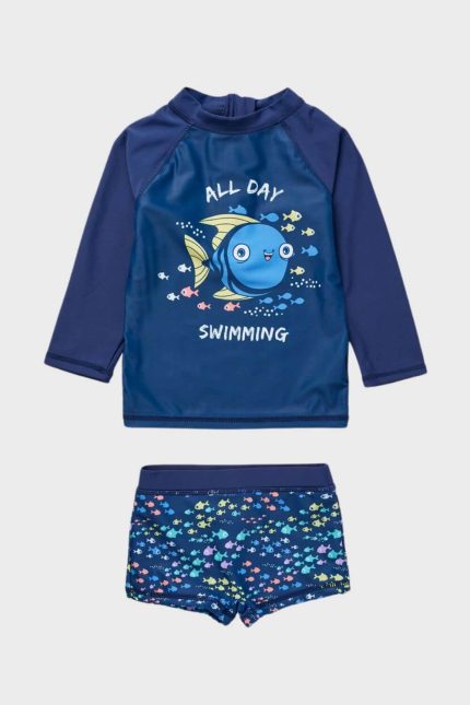 Ζippy Kids μαγιό ‘FISH’ baby αγόρι μπλε