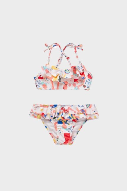 Zippy Kids μαγιό μπικίνι λευκό