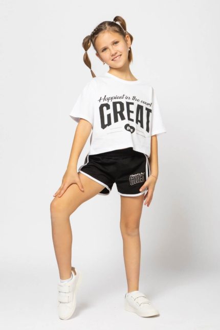 Domer σετ GREAT κορίτσι λευκό