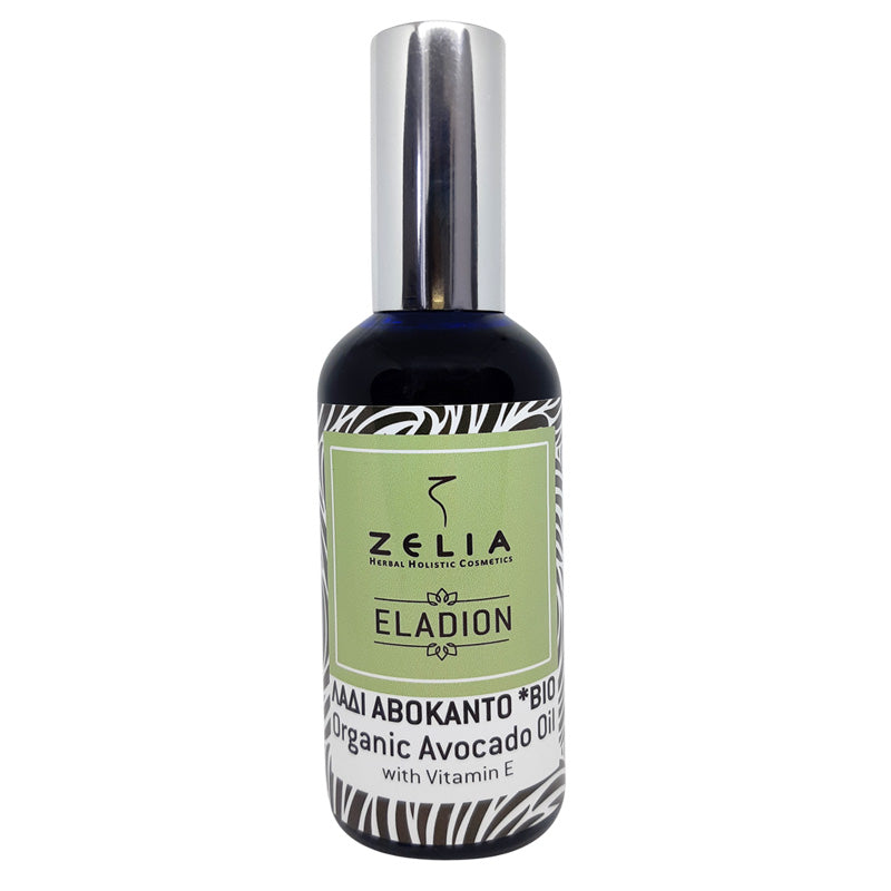 ZЄLIA | Έλαιο Αβοκάντο *BIO με βιταμίνη Ε ELADION - 100 ml