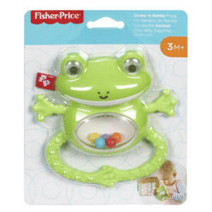 Fisher-Price Shake N Rattle Frog Ζωάκια Σαφάρι – Βατραχάκι GGF02 / GGF03