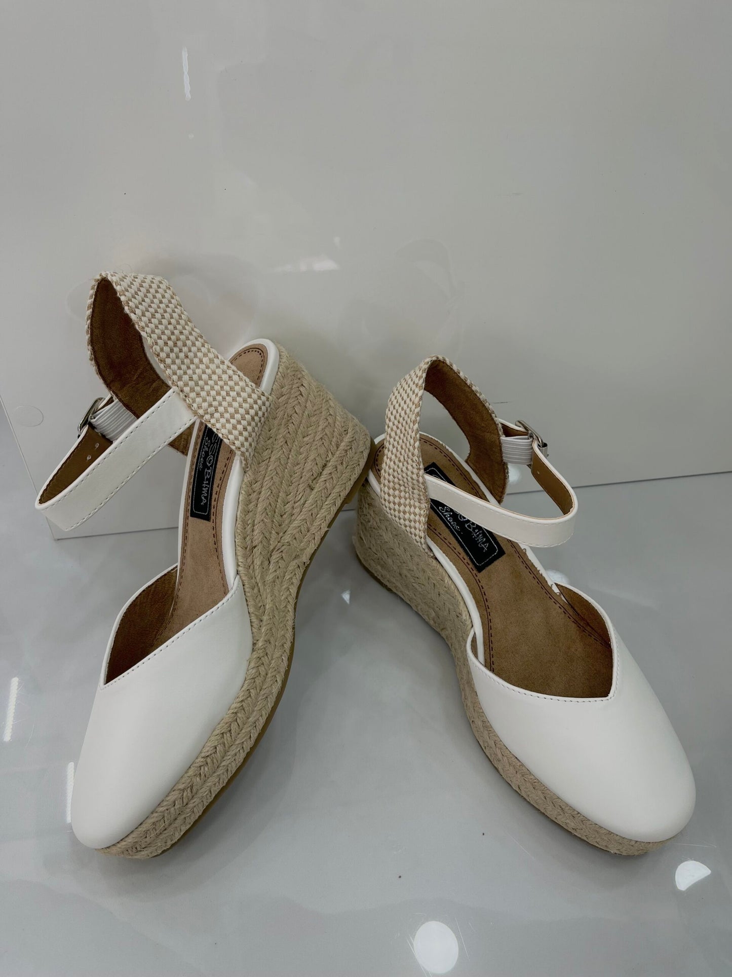 Platform Espadrilles White
