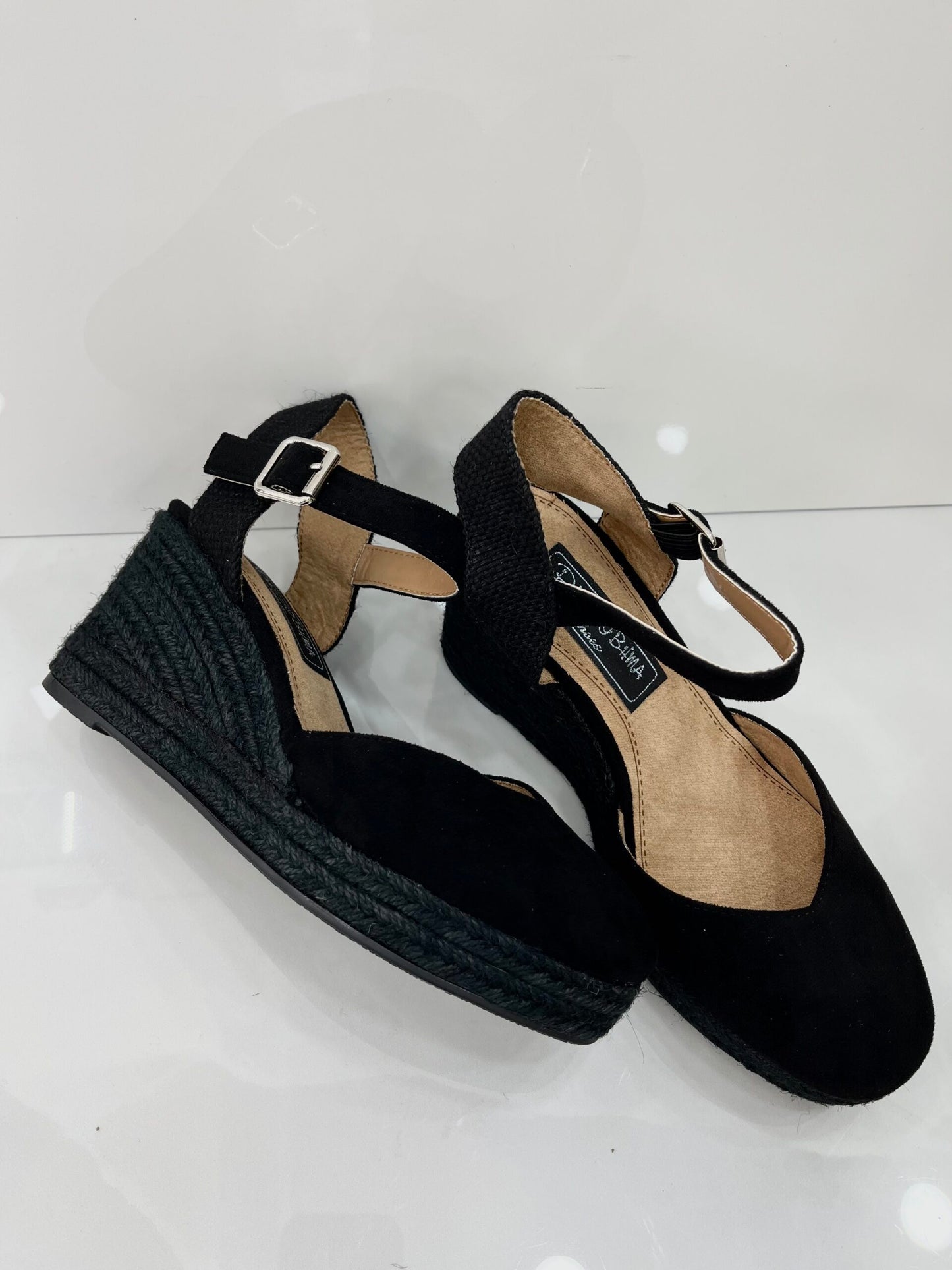 Platform Espadrilles All black