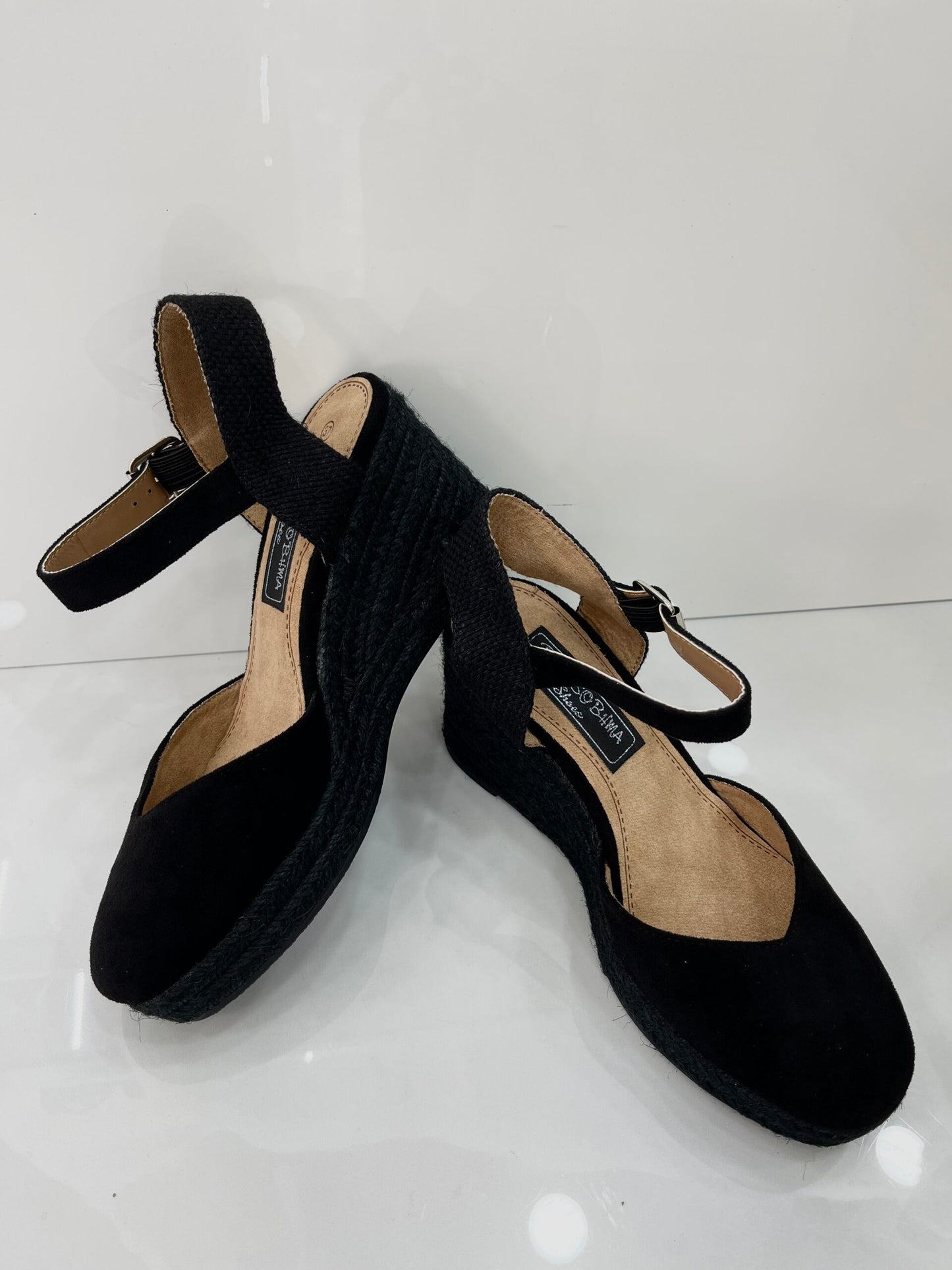 Platform Espadrilles All black