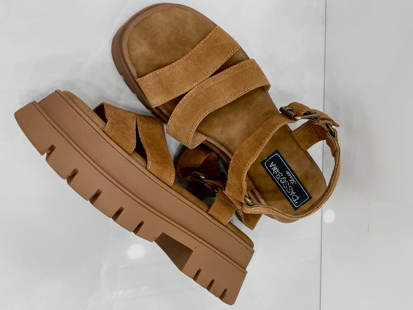 Τρακτερωτό Flatform με Λουράκια Camel
