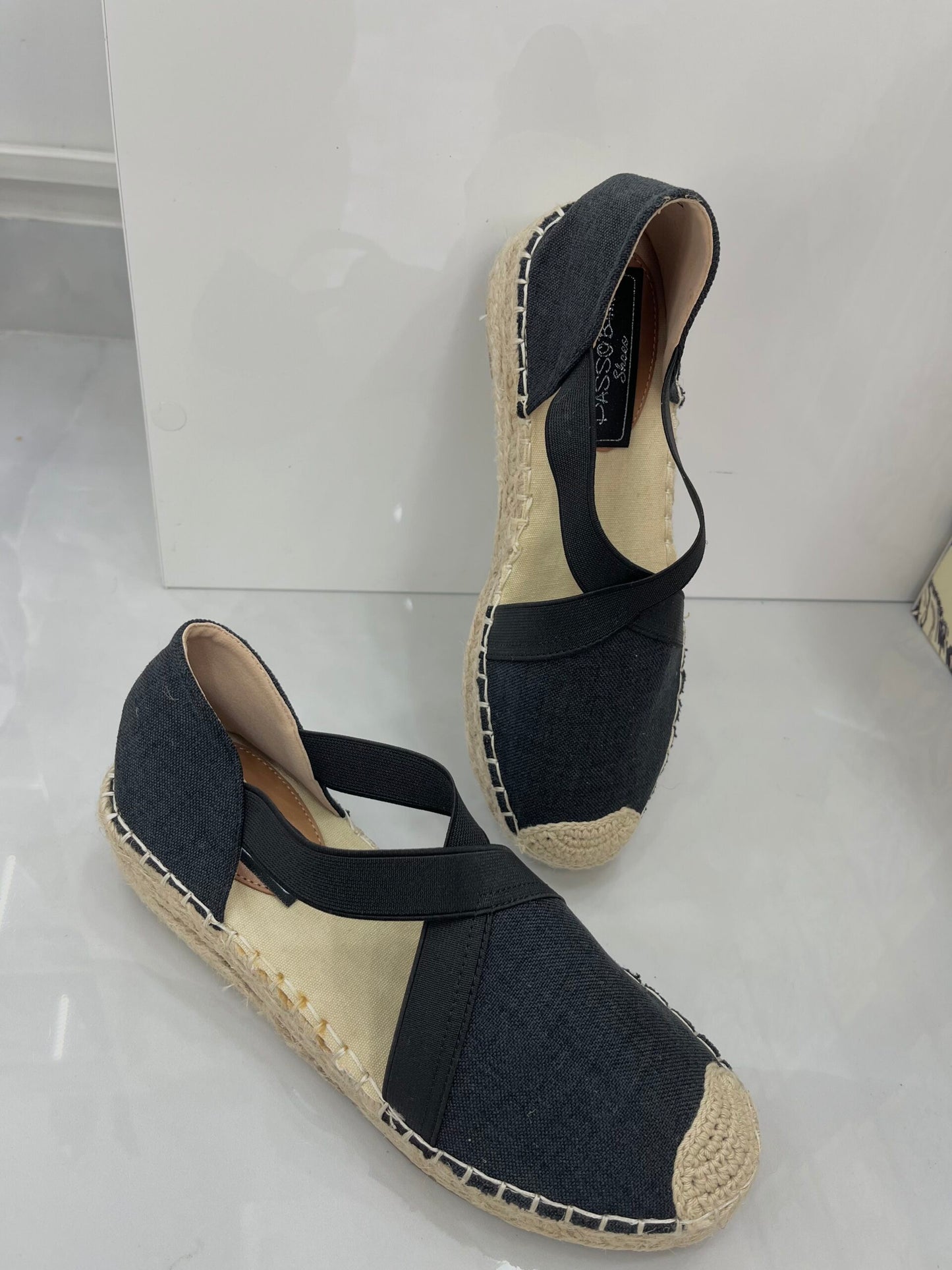 Espadrilla με Λάστιχο Black