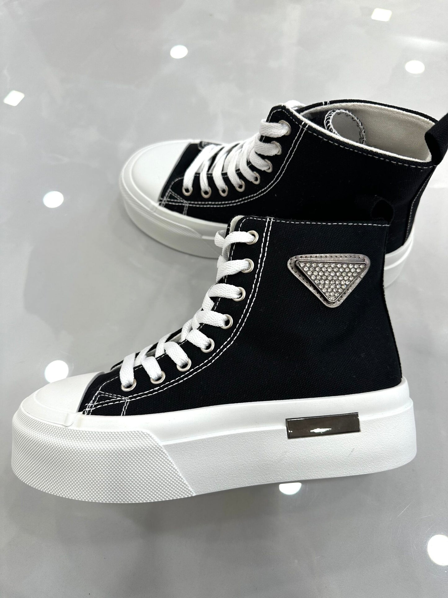 Sneaker Μποτάκι-Σταράκι Black
