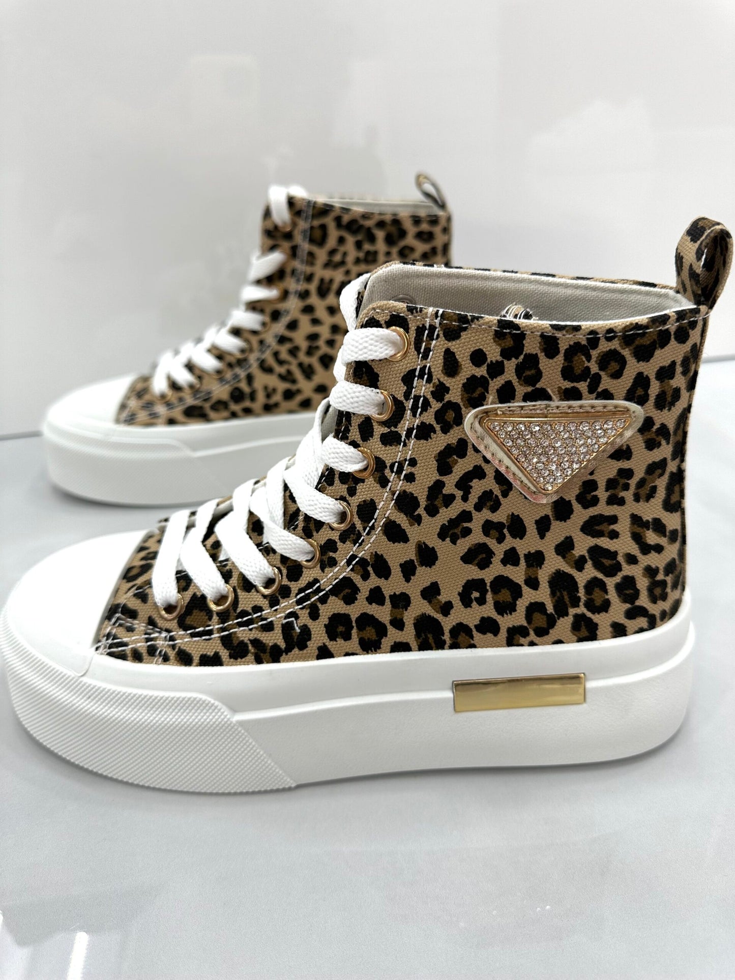 Sneaker Μποτάκι-Σταράκι Leopard