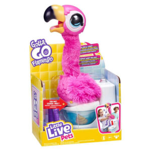 GIOCHI PREZIOSI Little Live Pets – The Poop Gotta Go Flamingo – Διαδραστικό Φλαμίνγκο LPG00000