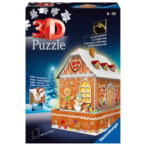 3D PUZZLE MIDI 216 ΤΕΜ. GINGERBREAD ΣΠΙΤΑΚΙ